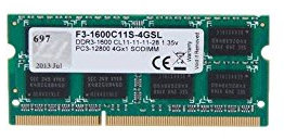G.Skill 4GB DDR3-1600
