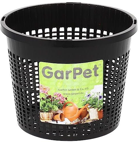 Gartenteich Teich Pflanzkorb Wasserpflanzenkorb Pflanzenkorb rund bogenförmig Seerose (rund 13cm)