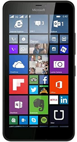 Microsoft Lumia 640XL LTE 5.7 Single SIM-Free 13Mp 8GB Memory Windows Smartphone - Black