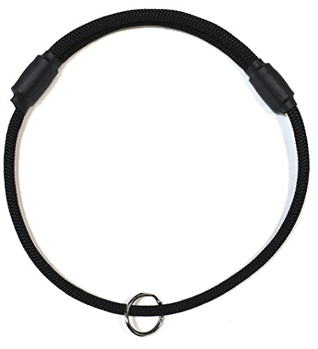 Thin Mountain Rope Hundehalsband, Schwarz, Größe M