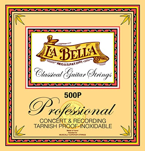 La Bella Corde professionali per chitarra classica 500P per concerti e registrazioni