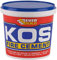 Everbuild KOS Fire Cement Cartridge – Ready to Use – Resistant to Temperatures Up To 1250˚C – Black – 1kg