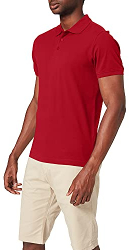 CliQue Herren Classic Lincoln Poloshirt Gr. XL, rot