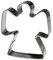 Emporte-pièce ange en acier inoxydable 10 cm