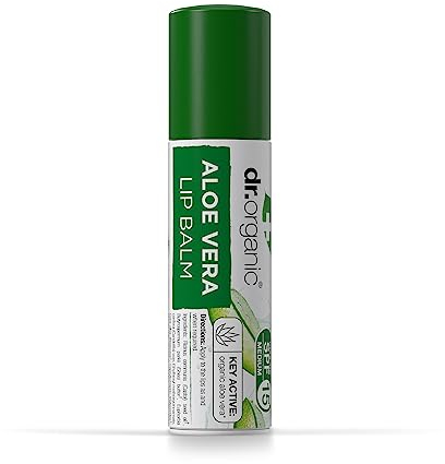 Dr.Organic Aloe Vera Balsamo Labbra 5,7 ml