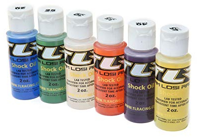 TLR Silicone Shock Oil Pack (20, 25, 30, 35, 40, 45wt/2oz) - TLR74020