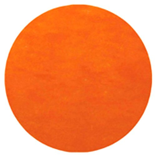 Platzdeckchen 50 Stück 'Vlies' orange Tischdeckchen Platzmatte Rund 2812