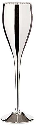 EDZARD Sektkelch Sektflöte Dodo, edel versilbert, Höhe 23 cm, Füllmenge 200 ml