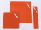 Corkline Glas Magnettafel orange, 50x50 cm, Memoboard