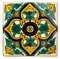 Tumia LAC Mexikanischen Handgemachten Talavera, 10.5cm Fliesen - Einzelfliese