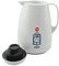 Emsa Basic 017002505009 Caraffa Termica, Chiusura QuickTip, Bianco, 1 litro