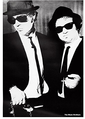 Close Up Blues Brothers Poster Standard