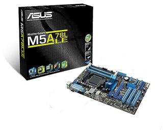 Asus M5A78L LE Mainboard Sockel AMD AM3+ 760G (ATX, DDR3 Speicher, SATA, 10x USB 2.0)