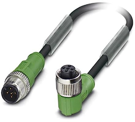 Phoenix Contact SAC konfektioniertes Sensorkabel 5-adrig Stecker / M12 Buchse, Länge 300mm