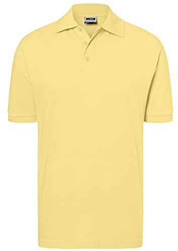 James & Nicholson Poloshirt Classic | Farbe: light-yellow | Grösse: XXL