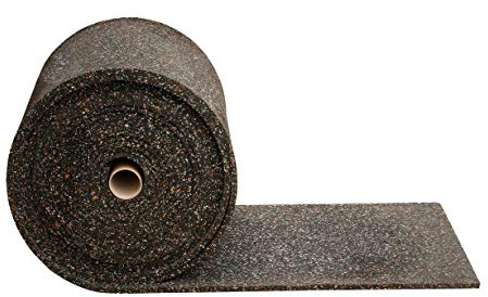 Gummimatte 2 cm Anti-Vibrationsmatte Antirutschmatte 200 x 60 x 2 cm, schwarz (Meterware) (Bautenschutzmatte Antivibrationsmatte Außenbereich Kofferraummatte Bodenschutzmatte Bodenbelag Gummi)