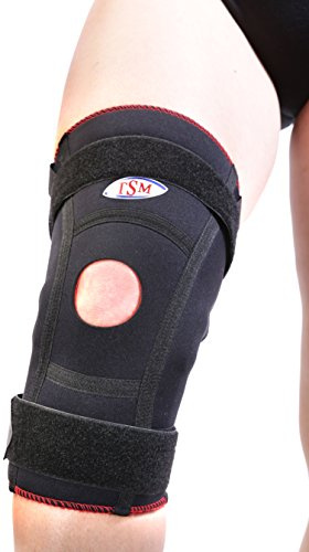 TSM Kniebandage aktiv stabil mit POM-DG-Schienen L, 2172-2