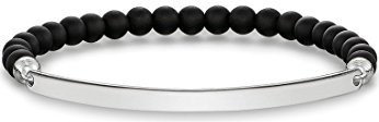 Thomas Sabo Damen-Armband Love Bridge 925 Silber 17.5 cm - LBA0001-023-11-L17,5