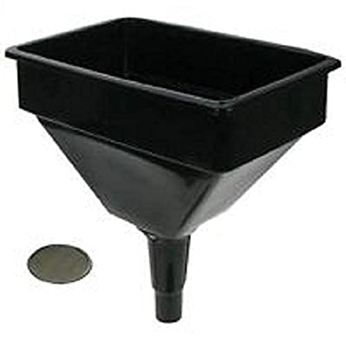 Lumatic Fg12/B Garage / Tractor Funnel with filter, Random color, Black
