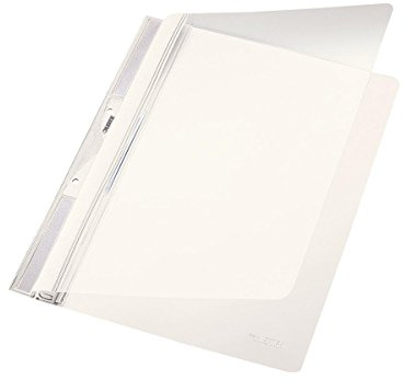 Leitz Plastic-Einhängehefter 4190/4190-00-01 252x315mm weiß