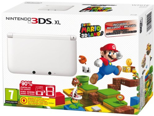 Nintendo 3DS XL, Bianca (White) + Super Mario 3D Land [Bundle]