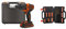 BLACK+DECKER BDCHD18K-QW - Taladro percutor 18V, 2 velocidades, incluye batería de litio 1.5Ah y maletín + A7200-XJ - Juego de 109 piezas para atornillar y taladrar