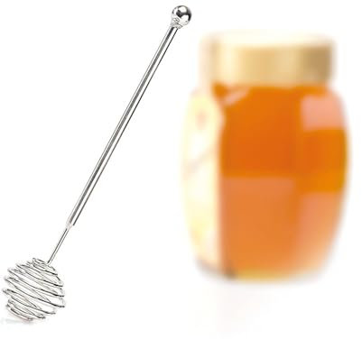 GSD 44 016 Serveur à Mielen Acier Inoxydable Argent 15 x 5 x 5 cm