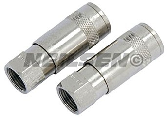 2 PCE FEMALE AIR QUICK COUPLER 3/8 BSP ct1672