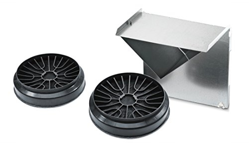 Bosch Cooker Hood Accessories Starter Set, DHZ5275, Air Filter, Carbon Filter, 2 Pieces Activated Carbon, Pellet Diverter Valve, Built-in Device, Suitable for DWW09W450, DWW06W450