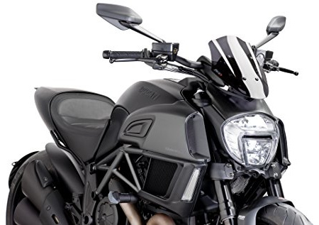 Puig 7592F Dark Swing Arm Protector (Triumph Tiger 800/Xc 15')