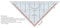 Standardgraph: Zeichendreieck 32 cm Griff abnehmba