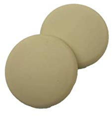 Hettich Wandpuffer, Gummi beige, ø 60 mm, selbstklebend, 2 Stück, 62813