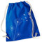 Autiga Turnbeutel Pusteblume Vögel Birds Hipster Beutel Tasche Jutebeutel Dandelion Gymsac Stringbag Drawstring blau