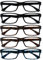 Die Lesebrille Unternehmen Wert 5er-Pack Herren Frauen Schwarz Braun Blau Designer Stil Leser RRRRR92-11223 +1,00