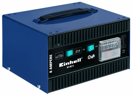 Einhell BT-BC 8 Chargeur de batterie 6/12 V