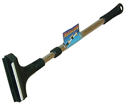 VEROPA 6747-70 Eiskratzer Teleskopauszug Deluxe, Schwarz