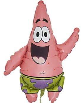 Grabo Folienballon mit Patrick (Spongebob), 91,4 cm (CS110)