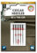 Organ Needles 5486075BL Maschinennadeln, Silber, 75/11 Größe, 5