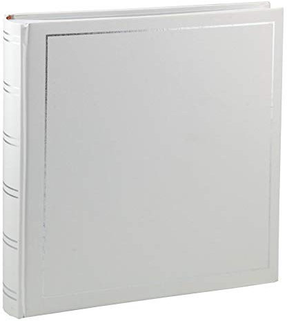 Tradition Fotoalbum in 30x30 cm 100 Seiten Jumbo Fotoalbum Buchalbum: Farbe: Weiß
