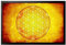 1art1 Mandalas Die Blume des Lebens, Element Feuer Fußmatte Dekomatte Innenbereich | Design Türmatte 60x40 cm