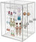 Discoball Acrylic Earrings Holder 3 Panels Acrylic Earrings Organiser Dustproof Jewellery Organiser Drawer, Earring Stands for Jewellery Hanging Up to 80 Pairs