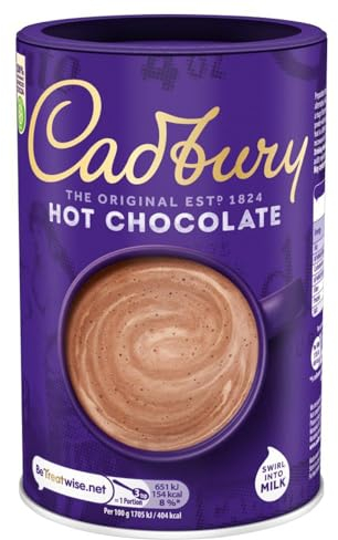 Cadbury The Original Hot Chocolate, Classic Drinking Chocolate, 500g