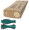 Staubsauger Sparset - 12 teiliges Set inkl. 10 Staubsaugerbeuteln/Filtertüten & 2 Ersatzbürsten - Optimal passend für Vorwerk Kobold 120/121/122 - Bestleistung beim Saugen - Hochwertige Qualität