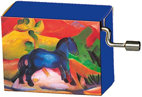 Fridolin 58023 Spieluhr Tschaikowsky - Blumenwalzer/Marc - Blaues Pferd