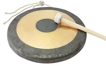 Gong tam-tam original, Whood Chau Gong chinois 25 cm 10 -7038-L-