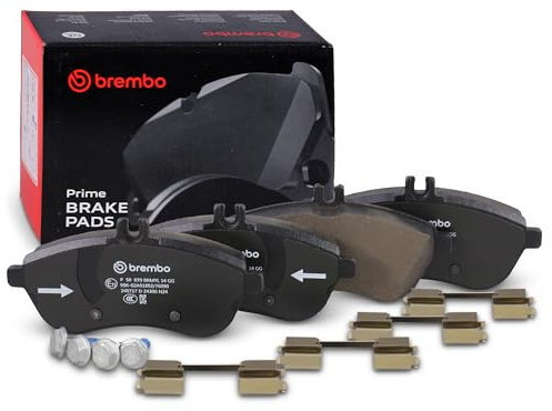Brembo P 50 070 Bremsbelagsatz, Scheibenbremse - (4-teilig) | Kompatibel mit: MERCEDES-BENZ C-CLASS, C-CLASS Coupe, C-CLASS T-Model