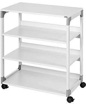 Durable System Multi Trolley 88, grau,glasfaserverstärkte Ecken, Kippschutz - 750 x 879 x 432 mm, 371110