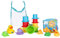 Playgro Juguetes para el Baño, 16 Piezas, Desde los 6 Meses, Sin BPA, Playgro Bath Fun Play Pack, 40115