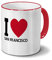 digital print Städtetasse San Francisco - Design I Love San Francisco