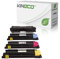 4 Toner kompatibel mit Kyocera TK580 ECOSYS P6021 CDN FS-C 5150 DN - TK580K TK580C TK580M TK580Y - Schwarz 4.000 Seiten, Color 3.000 Seiten
